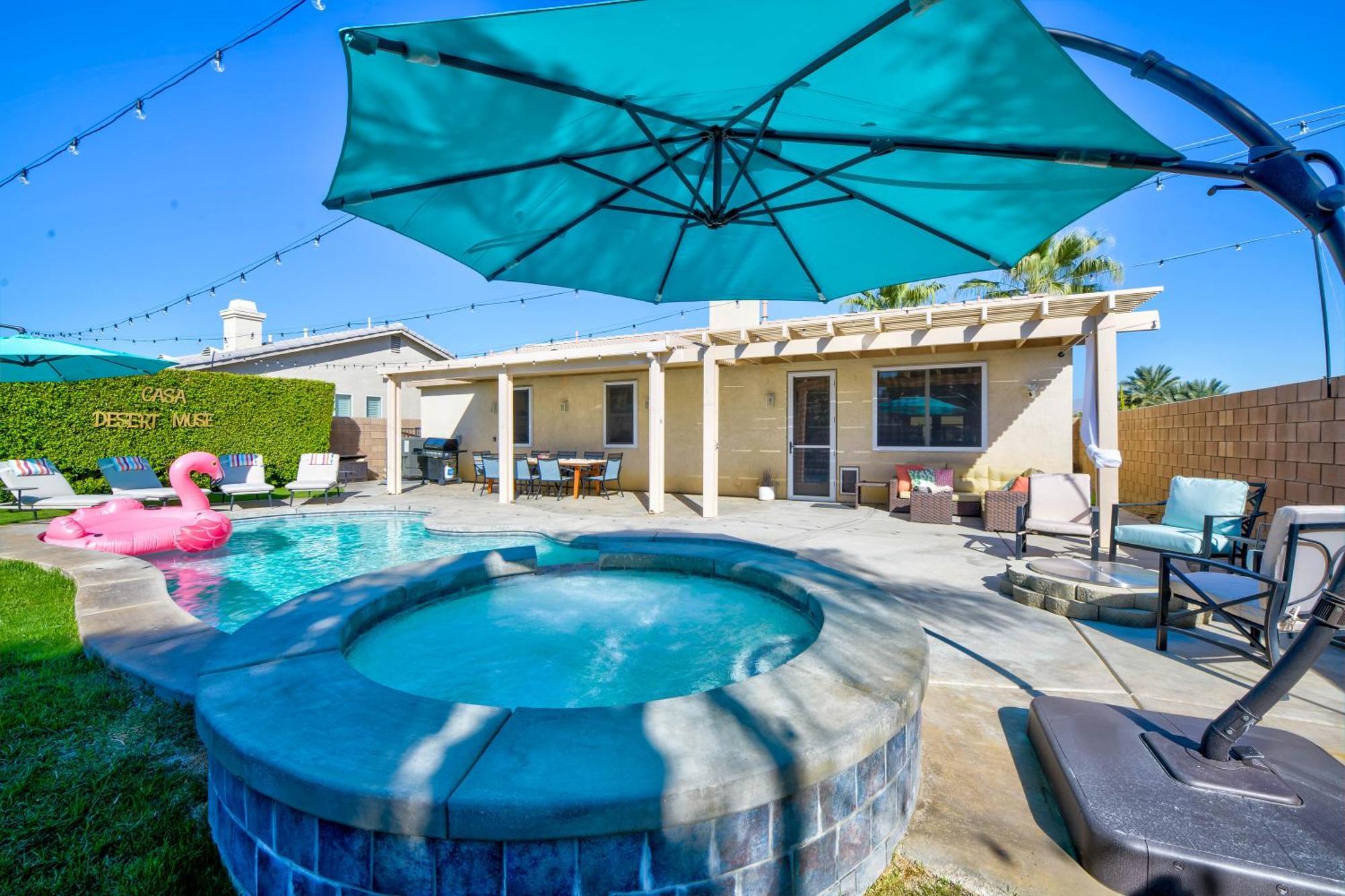 Casa Desert Muse With Heated Pool Spa Firepit Mini Golf And Games Vila Indio Exterior foto